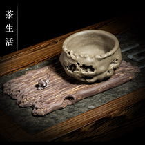 Tea pet ornaments purple sand can raise snail dead wood cup mat tea mat pot mat Autumn fun sculpture tea play tea plate decoration