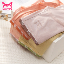 Cat Human Pants Woman Modale Middle Waist Pure Cotton Full Cotton Crotch Non-Antibacterial Spring Summer Lady Triangle Pants Big Code Shorts Head