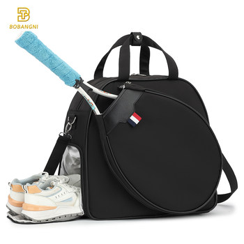 2026 new tennis bag for men and women, shoulder crossbody, portable, large capacity, independent shoe compartment, pickleball bag, badminton bag