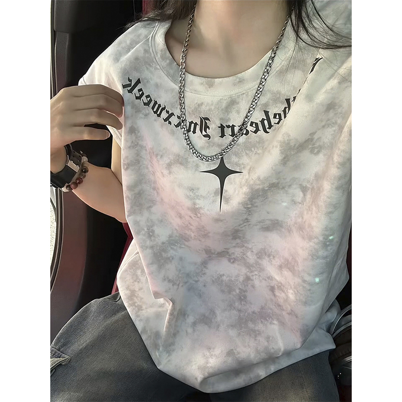 Dirty Tie-Dye Men's Vest for Summer, Trendy Brand, Cool and Stylish Sleeveless T-Shirt, American High Street, Heavy-Duty Loose-Fitting Tank Top