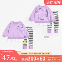 Girl Spring Clothing Two Sets Of Ocean Gas Children Suit Spring Ennbear Children Clothing 2022 New Female Baby Sportswear