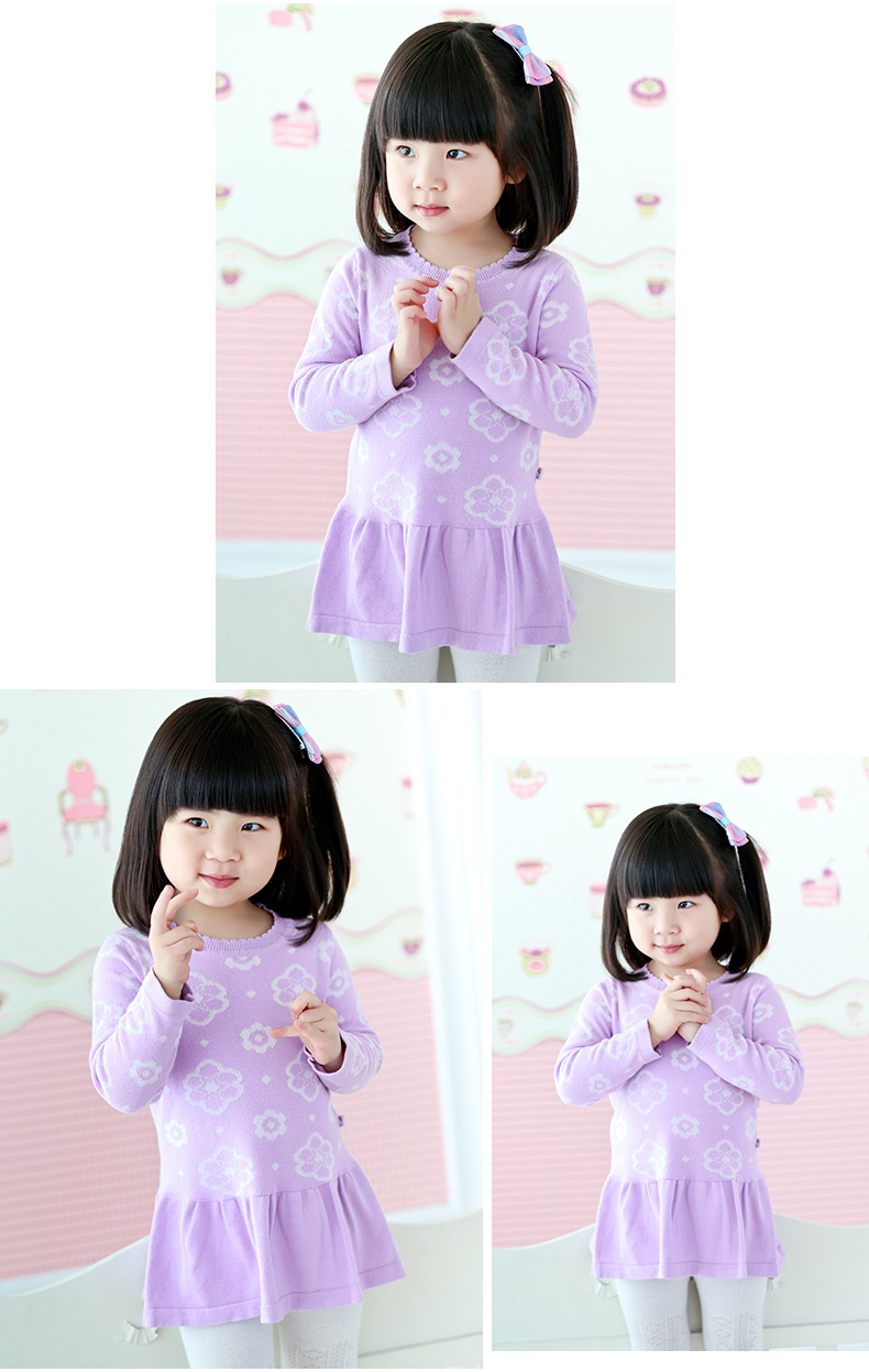 Pull fille à manche longue - Ref 2103762 Image 21