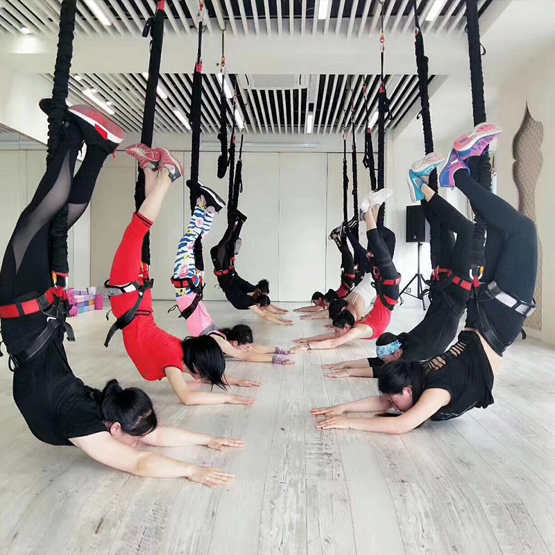 Ruiyao air yoga vitality with vitality rope bungee jumping rope aerial yoga hammock Yoga Magic Band resistance rope