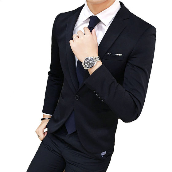 155 short size small size XS size small size small version slim men's suit jacket short formal dress small suit tide