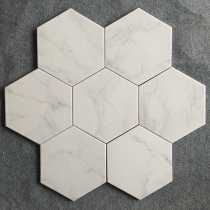 Nordic kitchen bathroom toilet non-slip hexagonal tile wall tile restaurant bar background wall tile tile tile tiles