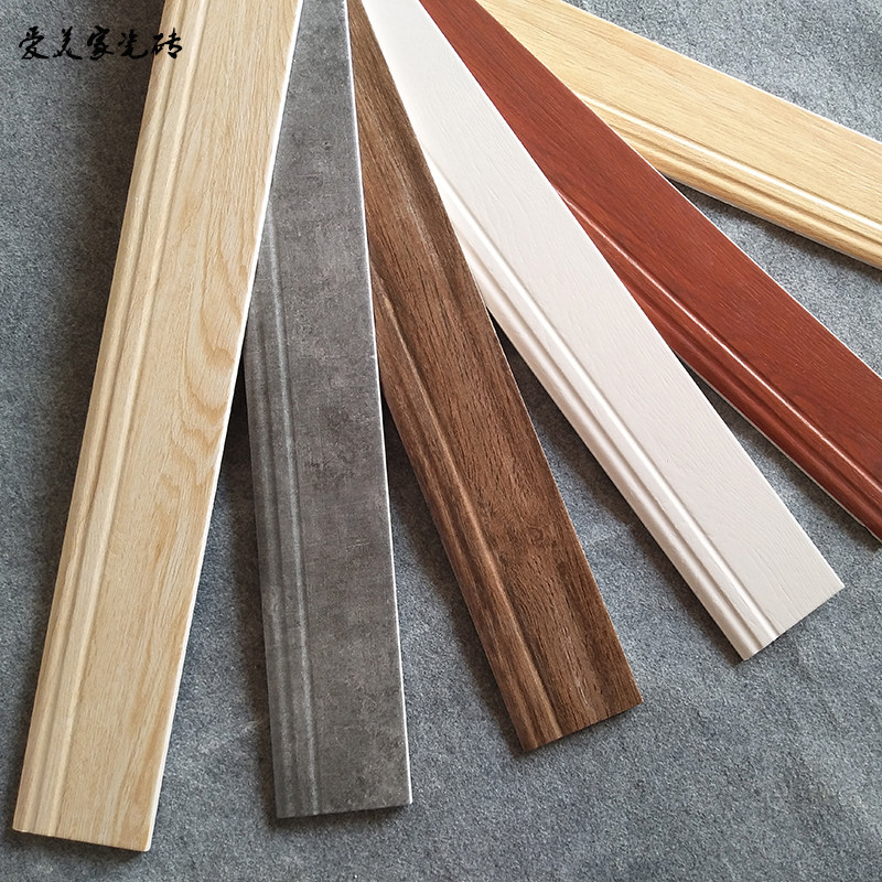 100800 Nordic All Porcelain Antique Tile White Skateboard Wood Pattern Brick Skateline Living Room Bedroom Wall Corner Line