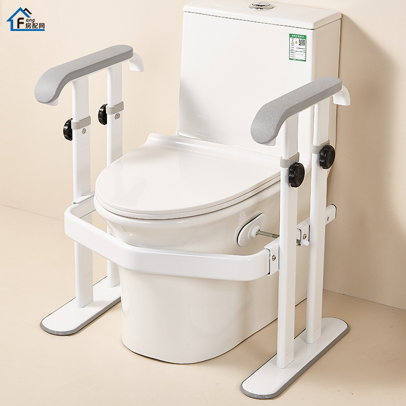 Toilet Handrails for the Elderly, Safety Support Frame for Bathrooms, Toilet Assistive Devices for the Elderly to Stand Up, Railings for Home Use