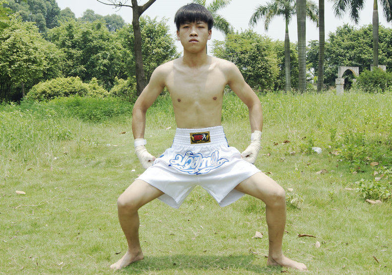 Муай тайцы брюки белые 6