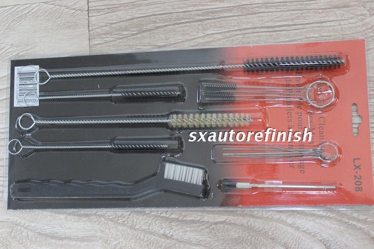 Spray gun cleaning set spray paint gun special cleaning brush cleaning tool spray gun cleaning brush