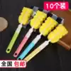 10 cup brush Sponge brush Long handle cup brush Bottle brush Teacup brush Thermos cup cleaning glass long bottle brush