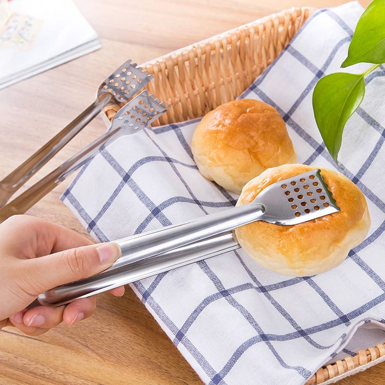 Stainless Steel Food Clip Baking Bacon Cake Bread Cracker Kitchen Supplies Tools Anti-Burn Barbecue Nip Multipurpose Oven Clips