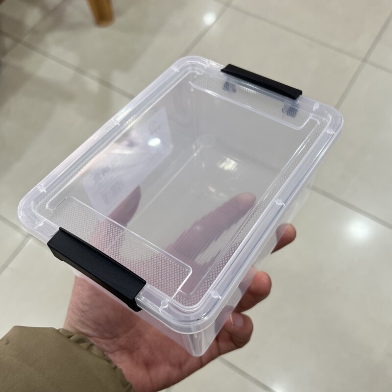 Thickened High-Transparency Portable Storage Box, Organizer Box, Plastic Drawer Storage Box, Car Trunk Storage Box, Medicine Box