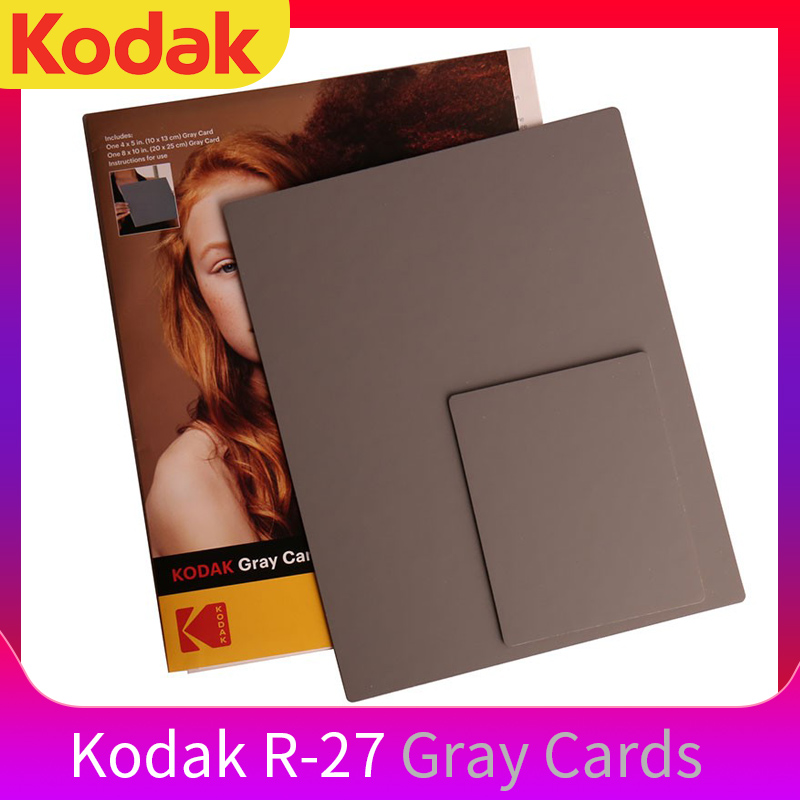 American Kodak R-27 gray card 18% gray board paint color card professional photography white balance color correction