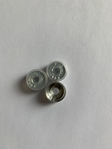 13mm transparent aluminum plastic cap glossy aluminum plastic cap combination cap for freeze-dried vaccine bottles