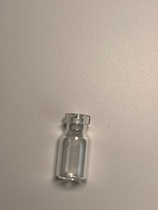 1ml controlled snap-top bottle vial laboratory sample bottle 11mm small glass bottle with rubber stopper