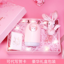 Mark Tubb birthday gift Couple best friend sister exquisite cute bear girl heart small aromatherapy humidifier