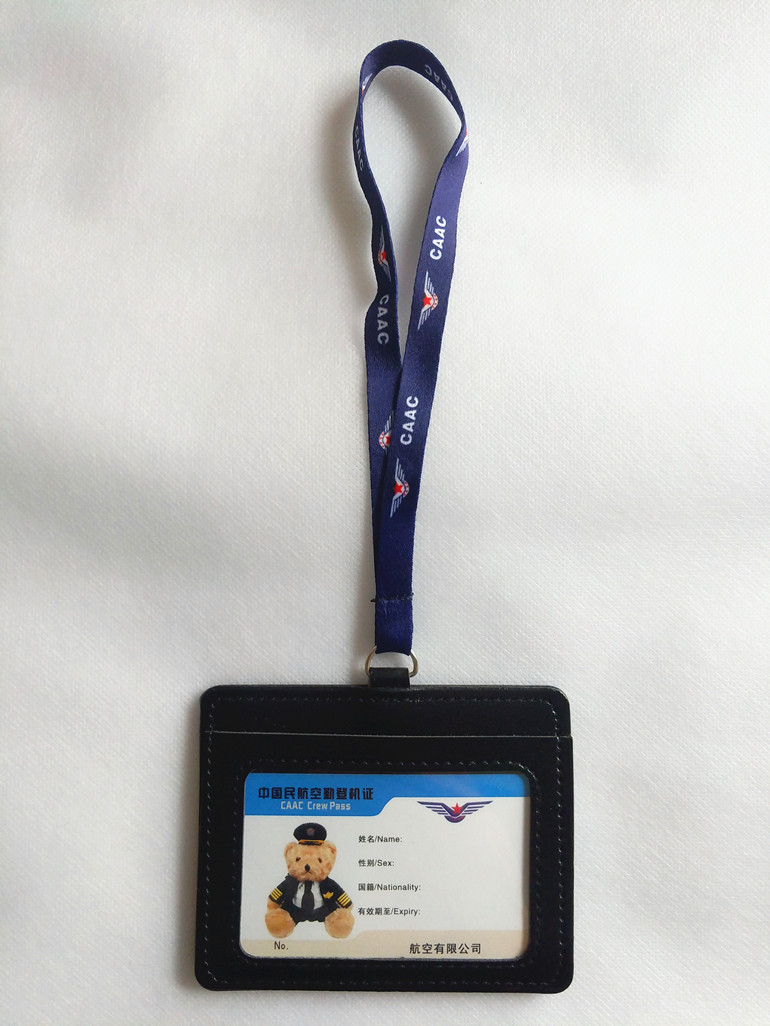 Civil Aviation CAAC Boarding Pass Order Sale Captain Bear West Pants West Pants Shirt Single