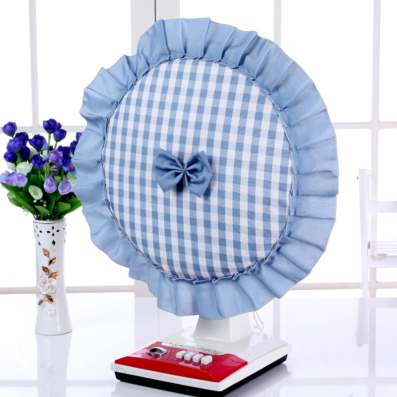 Electric fan dust cover set round dust cover vertical desktop home floor desktop small sun universal all-inclusive