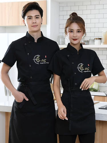 Демисезонный комбинезон, китайский стиль, короткий рукав