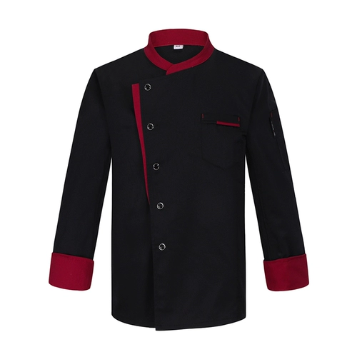 Высокий шеф -повар Работа для рабочей одежды короткая -дышащий мужской отель кухонный торт