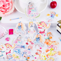 Original Handbook sticker hand account diary album paste watercolor daily wear girl Sen girl Hai Elf Girl