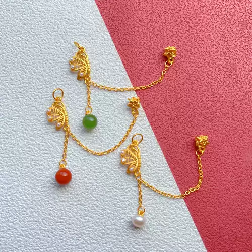 Древние серебряные позолоченные аксессуары 925 пробы, ручное ожерелье, удлиненная защитная цепочка с бабочкой и цветком любви, удлиненная цепочка, плетеная веревка своими руками, хвостовая цепь