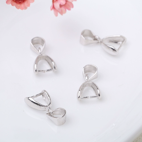 Застежка, подвеска из кварца, изумрудные аксессуары из нефрита, серебро 925 пробы