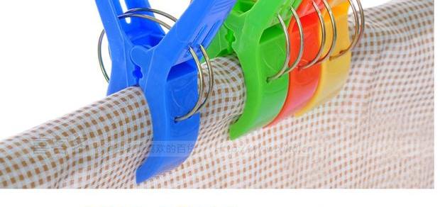 Nhà sáng tạo cửa hàng bách hóa nhựa mạnh gió lớn sấy clip kẹp quần áo clip khô bốn tải - Trang chủ kệ de gia vị treo tường