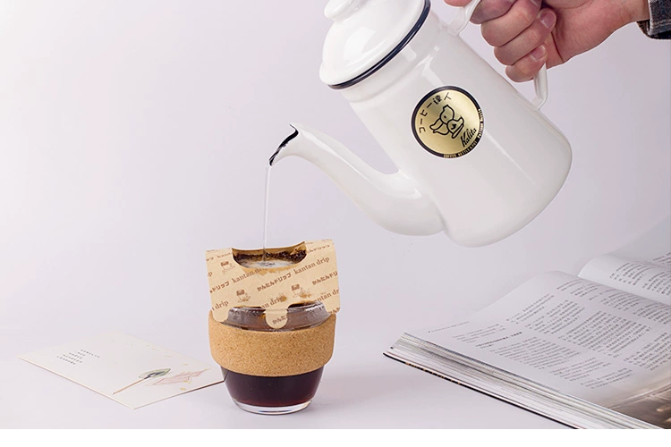 Nhật Bản Kalita Kalita treo tai lọc cà phê giấy nhuyễn tay pha cà phê túi lọc cà phê - Cà phê