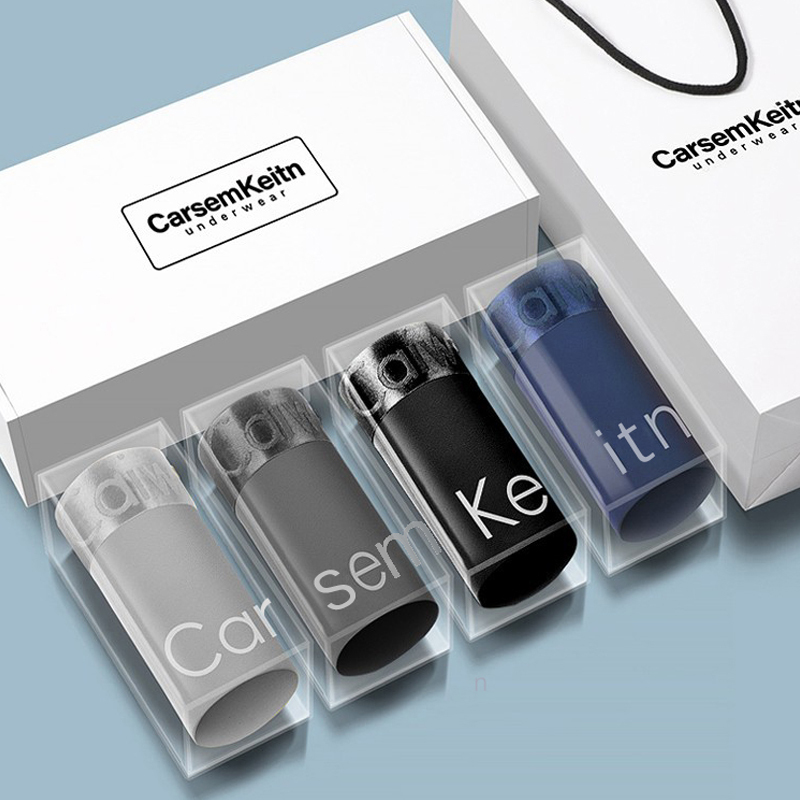 Original Men's Underwear, Ice Silk, Summer Thin Style, Seamless, Pure Cotton, Antibacterial, Breathable, Boxer Shorts, Ckrл