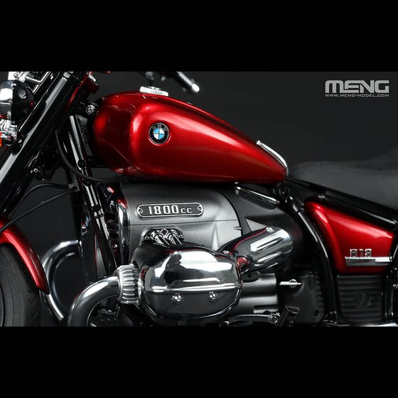 Spot Meng 1/9 Bmw R 18 Heritage Cruiser Motorcycle Mars Red Limited Edition Mt-006T