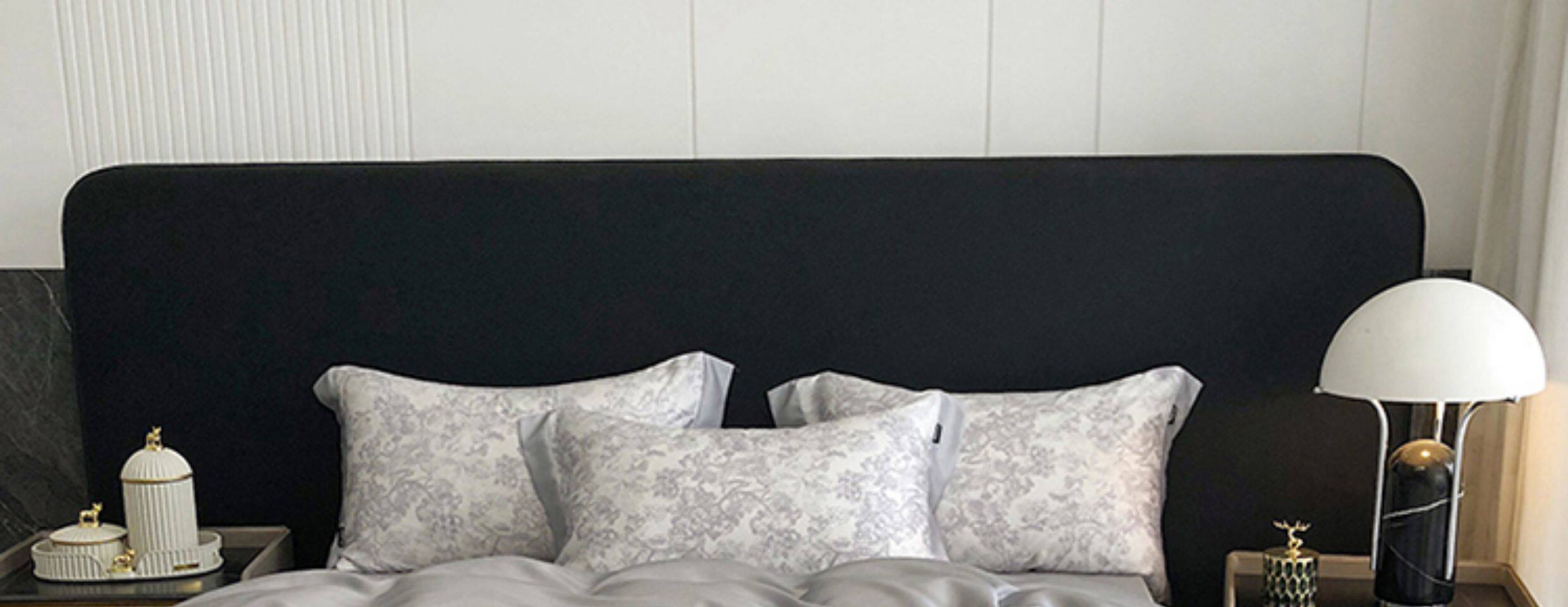 Комплект постельного белья 高级感兰精60支天丝四件套莱赛尔纤维床上用品夏季凉感被套床单 Other