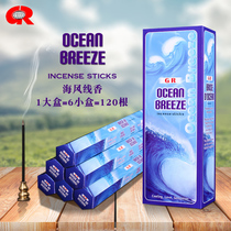 GR Indian incense sea breeze{big box}OceanBreeze original imported handmade aromatherapy incense incense line incense 317