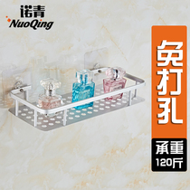 Toilet Washroom Shelve Bathroom bathroom Bathroom Suction Cup Type storage rack Monolayer Suction wall-free punch-free
