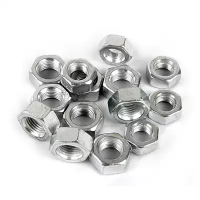Galvanized hexagon nut screw nut screw cap