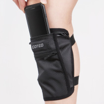  Outdoor sports shockproof mobile phone leg bag mens and womens running fitness non-slip calf bag waterproof multi-function sports bag