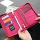 Du lịch xách tay nhỏ túi tài liệu với túi xách tay dây hộ chiếu không thấm nước bảo vệ bìa nội trú túi đa chức năng