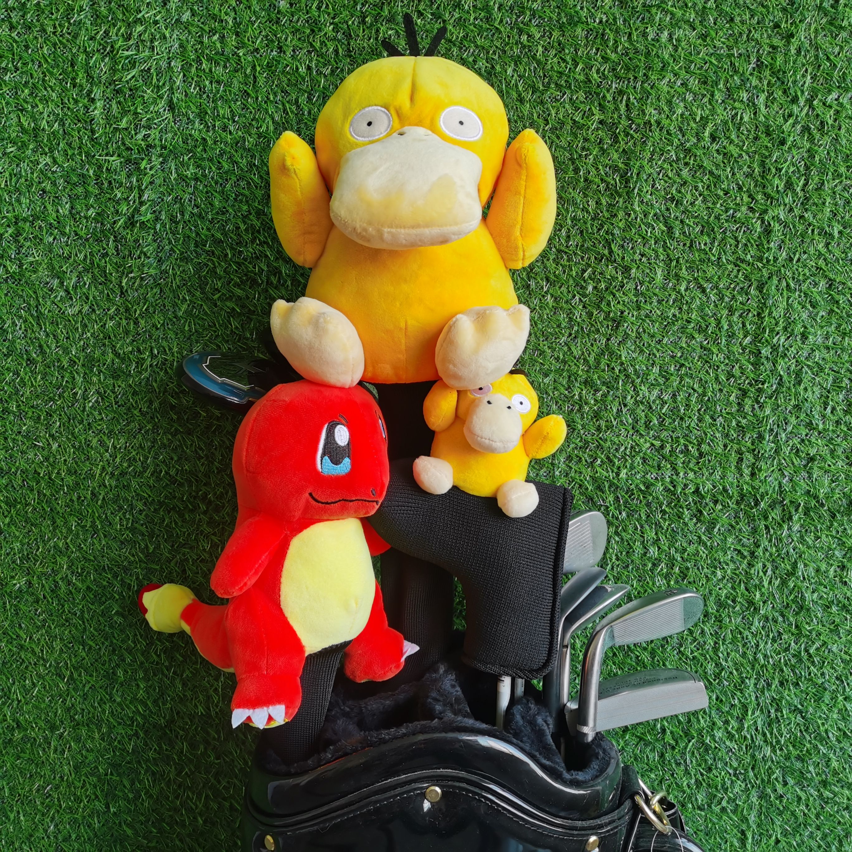 漫画ゴルフクラブカバー木製クラブカバーNo. 1ウッドキャップカバークラブヘッドカバーペット保護カバーゴルフ用品