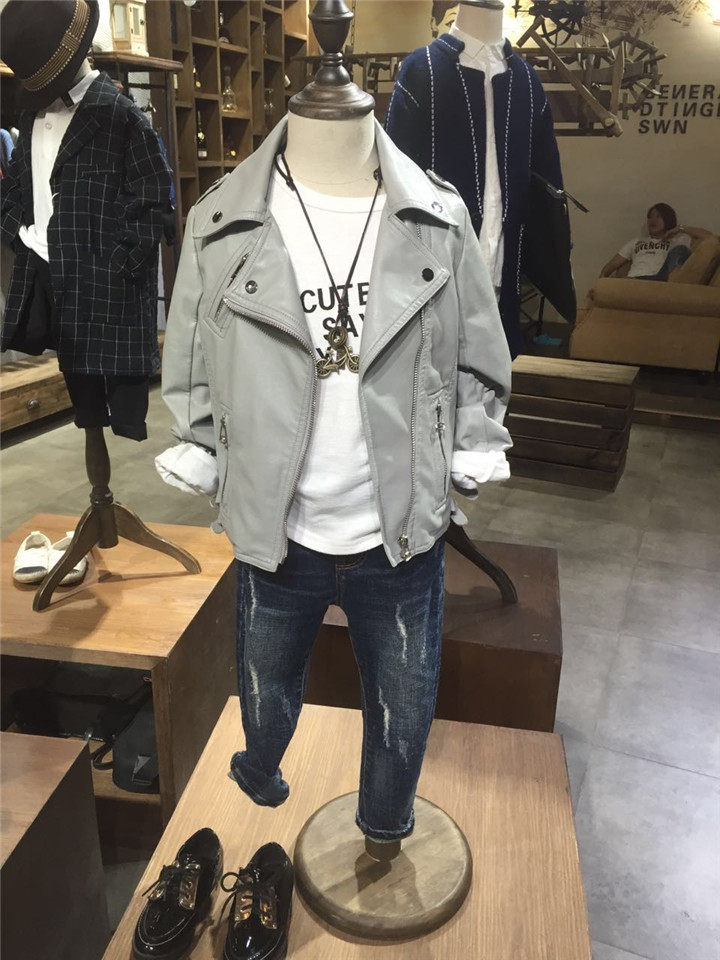 Veste enfant JAMYBABY en cuir - Ref 2159466 Image 18