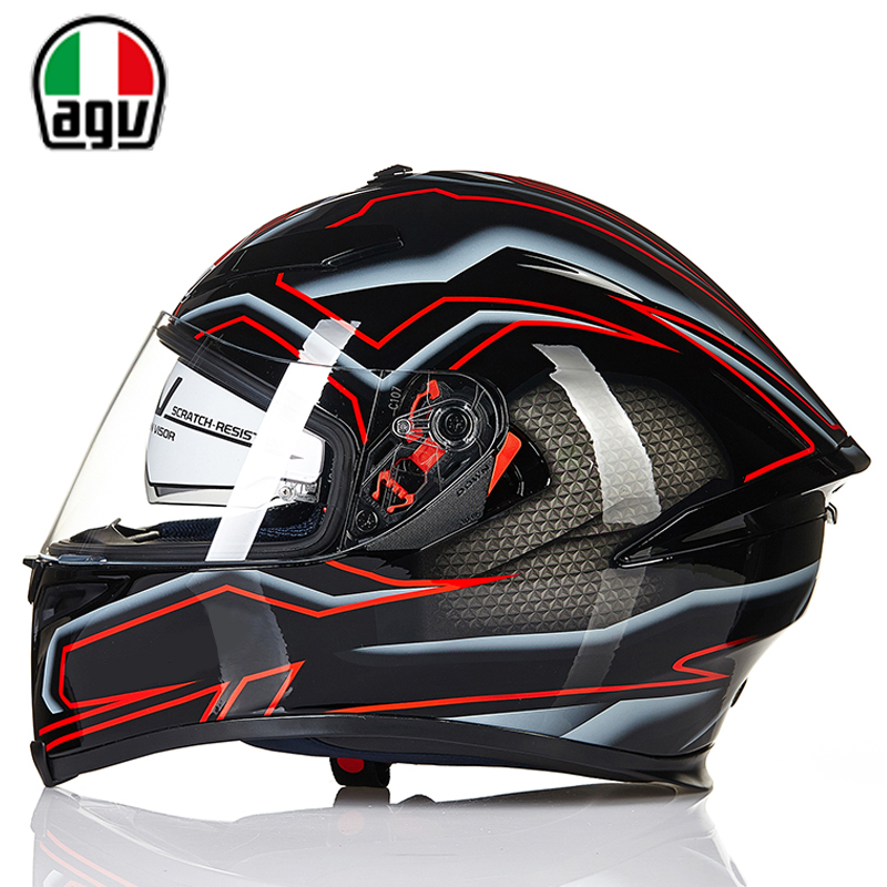 Italy AGV K5 S helmet anti-fog motorcycle helmet racing full helmet Four Seasons double lens safety running helmet