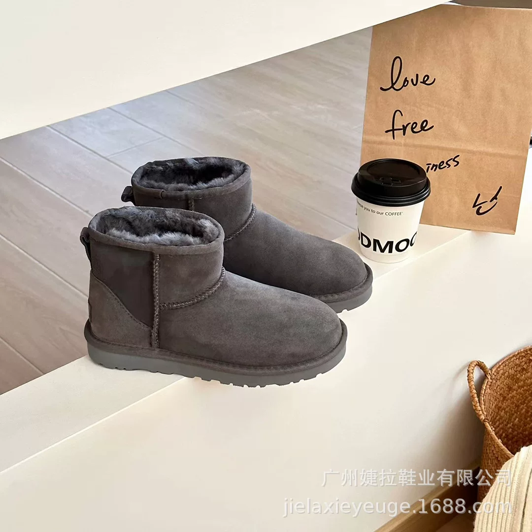 Первые базовые снегоступы LOUTISUGG Campaigne Wool Tomited Boots Женские ботинки хлопковая обувь Loutiѕugg