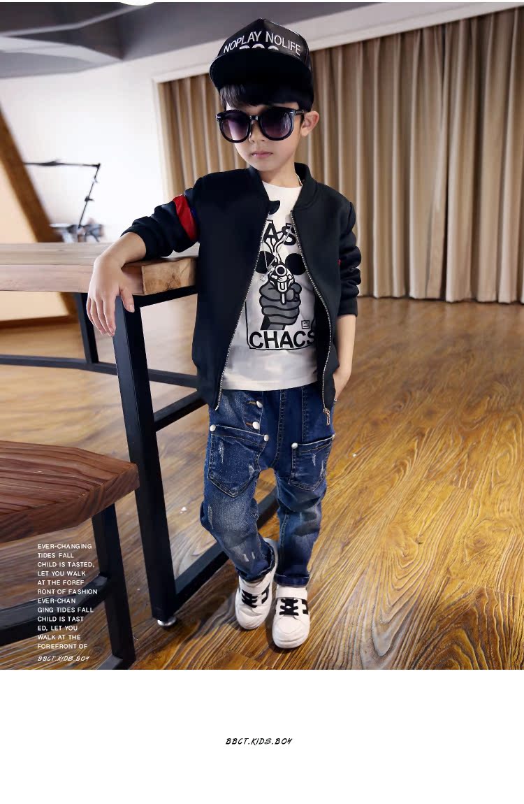 Veste pour garcon en mélange - Ref 2157559 Image 36