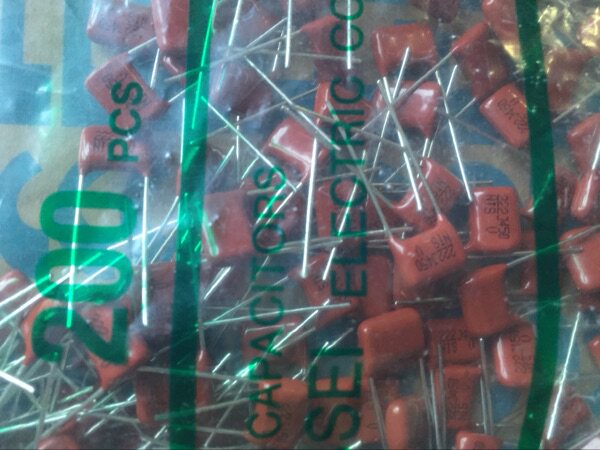 New Nissin CBB Capacitor 103J 450V P7 5MM 450V103J P7 5MM 10NF 450V