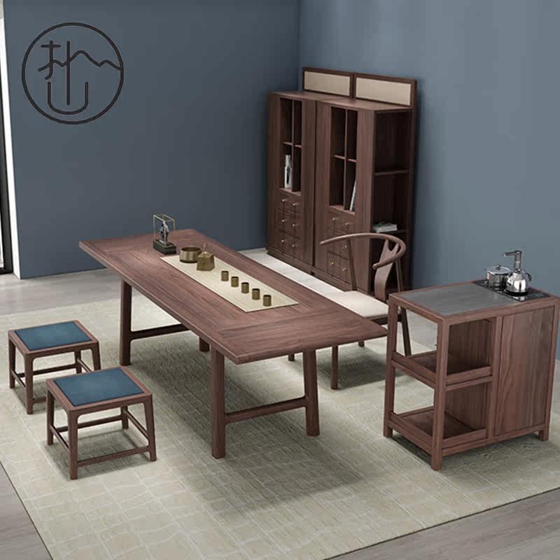 New Chinese tea table and chair combination tea kung fu tea table tea table tea table tea table modern minimal household office furniture