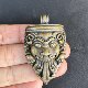 Antiques and miscellaneous antique Tibetan brass bazaar pendants, copper carving pendants, copper pendant accessories