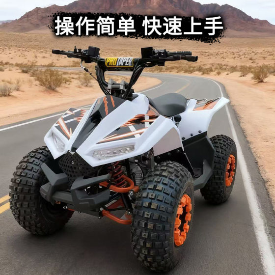 Steel tube vehicle. Little Bull ATV. ATV