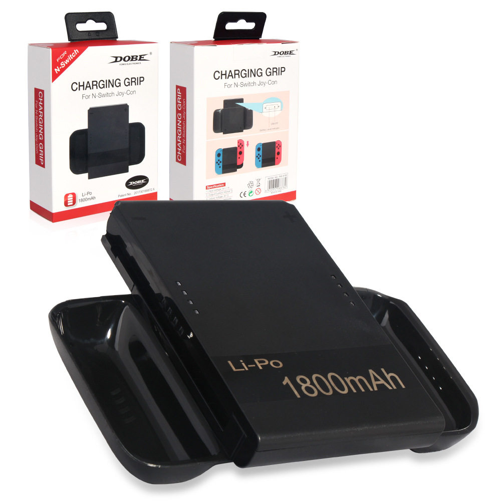 dobe original fit switch handle charging grip handlebar action power supply 1800mah mobile charging grip