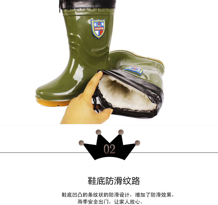 Chaussures - bottes caoutchouc homme pour printemps - semelle tendon - Ref 962283 Image 11