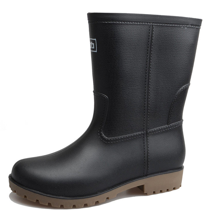 Chaussures - bottes caoutchouc homme pour printemps - semelle tendon - Ref 963398 Image 4