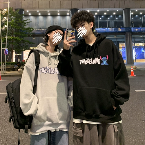 Парная одежда для влюбленных, утепленная толстовка, брендовая толстовка с капюшоном, демисезонная куртка, коллекция 2021